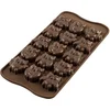Image de Silikomart Chocolate Mould Gufi Owls