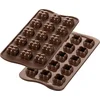 Image de Silikomart Siliconen Mal 3D Chocolates Choco Game