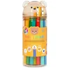 Image de LEGAMI Kleurpotloden Set - Teddy Friends met puntenslijper - 24 kleuren - 3+ jaar