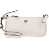 Image de PINKO schoudertas Half Moon Horizontal Mini Vite White + White + Antique Gold wit