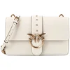 Image de PINKO schoudertas Love One Classic ST. CL. Bianco Seta - Antique Gold crème