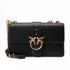 Image de PINKO schoudertas Love One Classic ST. CL. Nero - Antique Gold zwart