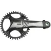 Image de Campagnolo Ekar 13 Ultra Torque Pro Tech Carbon Crankstel Zwart 170 mm / 40t