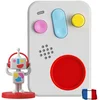 Image de FABA+ Conteur d’Histoires interactif, contenus Audio pour Enfants 0-10 Ans, Personnage Sonore Faba Me, Routine du Dodo et veilleuse, Jeu éducatif Musical, Version française