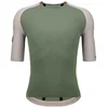 Image de Santini Pelle Stelth Fir Slip-on Korte Mouw Wielertrui Groen 3XL Man