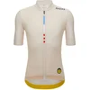Image de Santini Mj Mont Ventoux Korte Mouw Wielertrui Beige M Man
