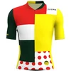Image de Santini Combo Tour De France Official General Leader Korte Mouw Wielertrui Veelkleurig L Man