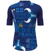 Image de Santini Torino Tour De France Official Korte Mouw Wielertrui Blauw S Man
