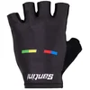 Image de Santini Uci World Champion 2025 Korte Handschoenen Zwart L Man