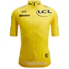Image de Santini Tour De France Yellow 2025 Korte Mouw Wielertrui Geel XL Man
