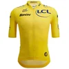 Image de Santini Tour De France Official Yellow 2025 Korte Mouw Wielertrui Geel S Man