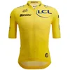 Image de Santini Tour De France Official Yellow 2025 Korte Mouw Wielertrui Geel 2XL Man