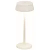 Image de Zafferano Sister Light Wi-Fi Smart LED Tafellamp Parelwit Oplaadbaar en Dimbaar - 2200-2700-3000-4000K 3.2W h33cm