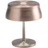 Image de Zafferano Sister Light Mini Wi-Fi Smart LED Tafellamp Koper Oplaadbaar en Dimbaar - 2200-2700-3000-4000K 3.2W h17cm