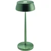 Image de Zafferano Sister Light Wi-Fi Smart LED Tafellamp Groen Oplaadbaar en Dimbaar - 2200-2700-3000-4000K 3.2W h33cm