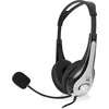 Image de Ewent EW3565 hoofdtelefoon/headset Bedraad Hoofdband Oproepen/muziek USB Type-A Zwart, Wit