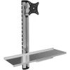 Image de Techly ICA-PLW 01 flat panel bureau steun 68,6 cm (27") Muur Zilver