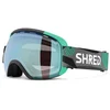 Image de Shred Exemplify Skibril Groen CBL 2.0 Deep Blue Mirror/CAT2 Man,Vrouw