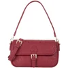 Image de VALENTINO schoudertas Samba Re Flap Bag Rosso Scuro wijnrood