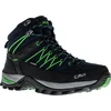 Image de CMP Rigel Mid  Wandelschoenen - Maat 41 - Mannen - navy/zwart/groen