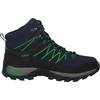 Image de CMP Rigel Mid  Wandelschoenen - Maat 44 - Mannen - navy/zwart/groen