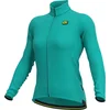 Image de Ale Dames Fietsshirt Lange Mouwen R-EV1 Warm Race - Groen - S - Valt klein