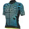 Image de Ale Fietsshirt Korte Mouwen PRS Checker - Rood - L - Valt klein