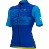 Image de Ale Logo Korte Mouw Wielertrui Blauw M Vrouw