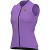 Image de Ale Dames Fietsshirt Zonder Mouwen Color Block - Paars - S - Valt klein