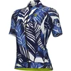 Image de ALE DONNA SS JERSEY PR-E LEAF - Blauw - M - Valt klein