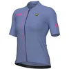 Image de Ale Pr-e Follow Me Korte Mouw Wielertrui Paars L Vrouw