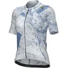 Image de Ale Pr-e Marble Korte Mouw Wielertrui Wit M Vrouw
