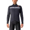 Image de Castelli Fietsshirt lange mouwen Heren Zwart Grijs / CA Puro 3 Jersey Fz Light Black - M
