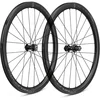 Image de Fulcrum Wind 42 Wielset   28 inch   Tubeless - Racefiets   Shimano Wielen   Aerodynamica en Lage Rolweestand   Carbon Disc   Velghoogte 42 mm   Schijfrem AFS - 12 x 100 / 12 x 142 mm - Roestvrij - Zwart