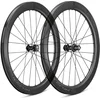 Image de Fulcrum Wind 57 Wielset   28 inch   Tubeless - Racefiets   XDR Wielen   Aerodynamica en Lage Rolweestand   Carbon Disc   Velghoogte 57 mm   Schijfrem Centerlock - 12 x 100 / 12 x 142 mm - Roestvrij - Zwart