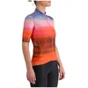 Image de Sportful Flow Supergiara Korte Mouw Wielertrui Blauw L Vrouw
