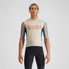 Image de Sportful Supergiara Logo fietsshirt korte mouwen ABBEY STONE/OLIVE GREEN - Mannen - maat XXL