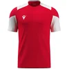Image de Macron Glory Golem Shirt Korte Mouw Heren - Rood / Wit | Maat: XL