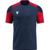 Image de Macron Glory Golem Shirt Korte Mouw Heren - Marine / Rood | Maat: M