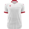 Image de Macron Wyvern Eco Shirt Korte Mouw Heren - Wit / Rood | Maat: S