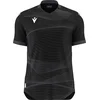 Image de Macron Wyvern Eco Shirt Korte Mouw Heren - Zwart / Antraciet | Maat: L