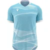 Image de Macron Wyvern Eco Shirt Korte Mouw Heren - Columbia / Wit | Maat: XL