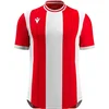 Image de Macron Propus Eco Shirt Korte Mouw Heren - Rood / Wit | Maat: M