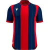 Image de Macron Propus Eco Shirt Korte Mouw Heren - Marine / Rood | Maat: S