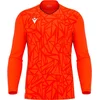 Image de Macron Corvus Eco Keepershirt Lange Mouw Heren - Oranje / Zwart | Maat: 3XL