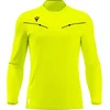 Image de Macron Ponnet Eco Scheidsrechtersshirt Lange Mouw Heren - Fluogeel | Maat: L