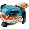 Image de G3 Ferrari Delizia Blue Pizza Oven   Elektrische Pizza Maker 1200W   Tot 400°C   Met Pizzasteen Ø31 cm   Timer   Compacte Steenoven voor Thuis Pizza Bakken   Blauw