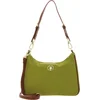 Image de U.S. POLO ASSN. Schoudertas Houston Hobo Bag Green / Tan Lichtgroen