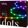 Image de Twinkly Dots   App-gestuurd flexibel lichtsnoer met 200 RGB (16 Miljoen Kleuren) LED s 10 meter transparante draad