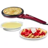Image de Beper BT.710Y - Elektrische Pannenkoekenpan - Beslagkom Inbegrepen - Elektrische Pannenkoekenpan - Beslagkom - Pannenkoeken Maker - Ontbijt Apparaat - 800 W -   20cm